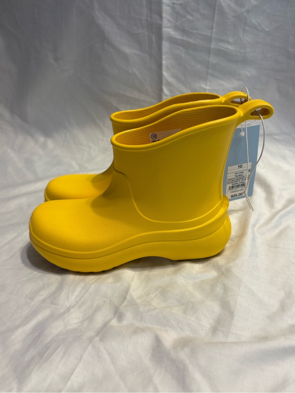 Yellow Kids Rain & Snow Boots